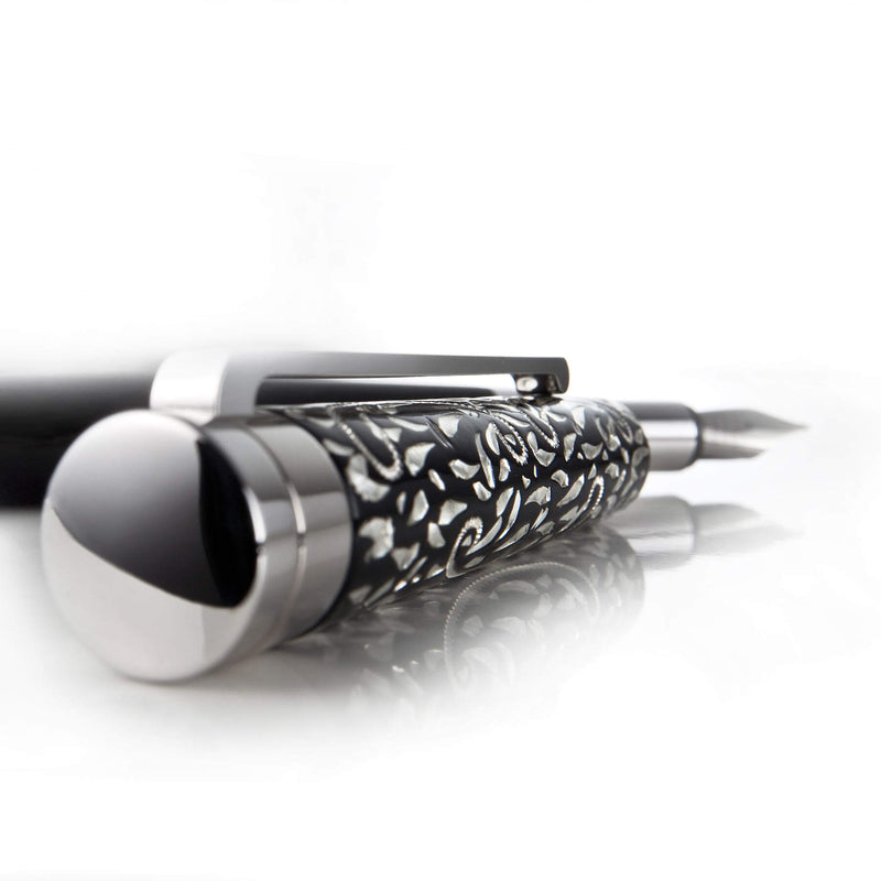 XETRA VIENNA Füllfederhalter Lack schwarz