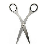 Schere OFFICE MED S-165, Stahl mattiert, Griffring schwarz