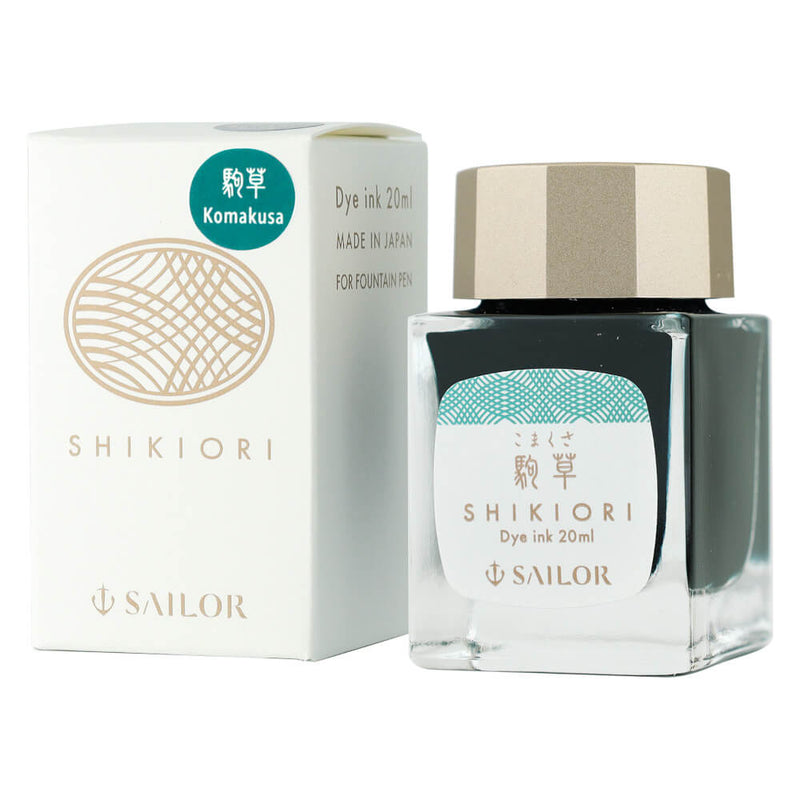 Tintenglas Shikiori - Komakusa 20ml grün