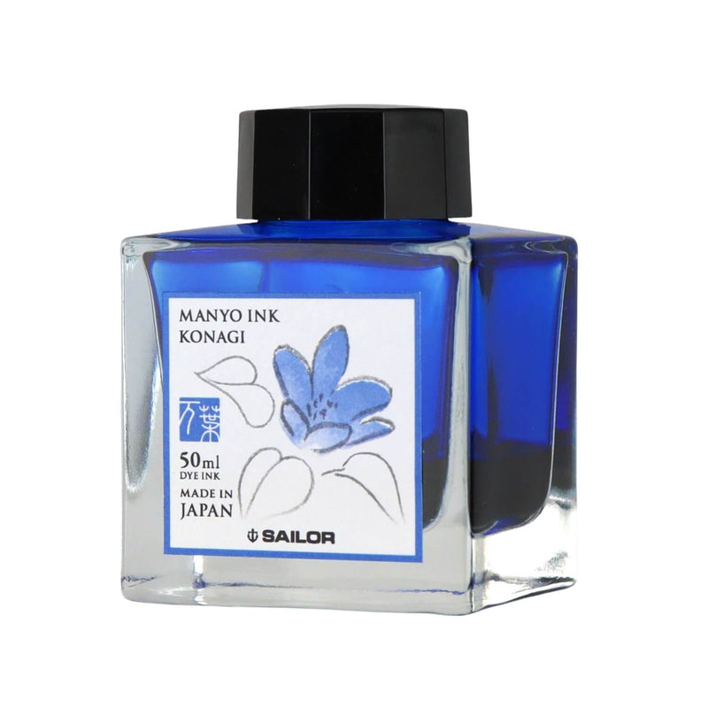 Tintenglas Manyo - Konagi 50ml blau