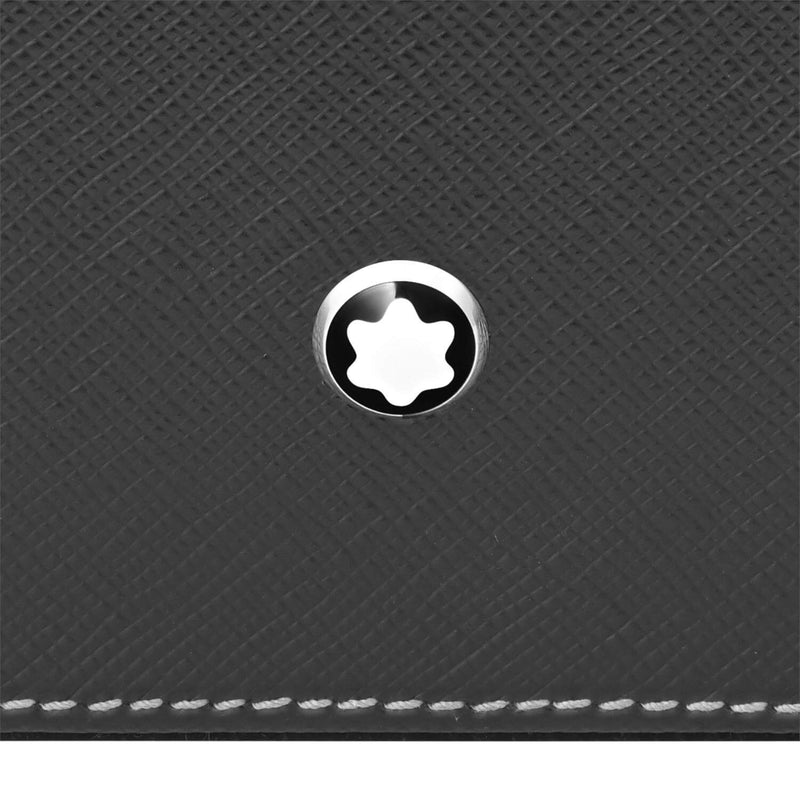 Schreibtischbox Leder schwarz