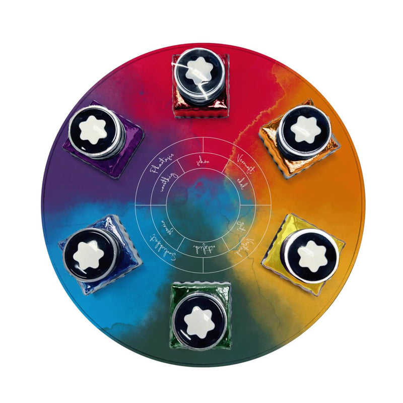 Tintenglas-Set HOMAGE TO JOHANN WOLFGANG VON GOETHE, 6x30ml Sonderedition