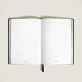 Notizbuch medium (mittelgroß), Sartorial Leder blau, liniert
