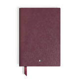Notizbuch medium (mittelgroß), Sartorial Leder weinrot, liniert