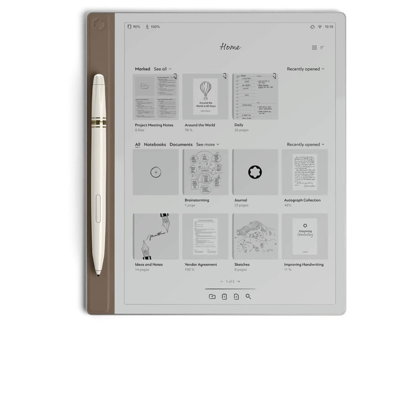 DIGITAL PEN & PAPER in Elixir Gold