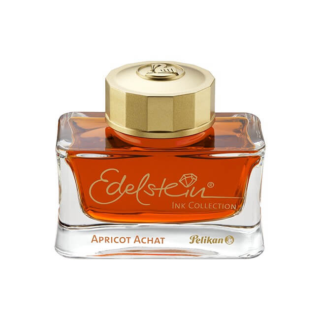 Tintenglas EDELSTEIN Ink of the Year 2025 Apricot Achat 50ml