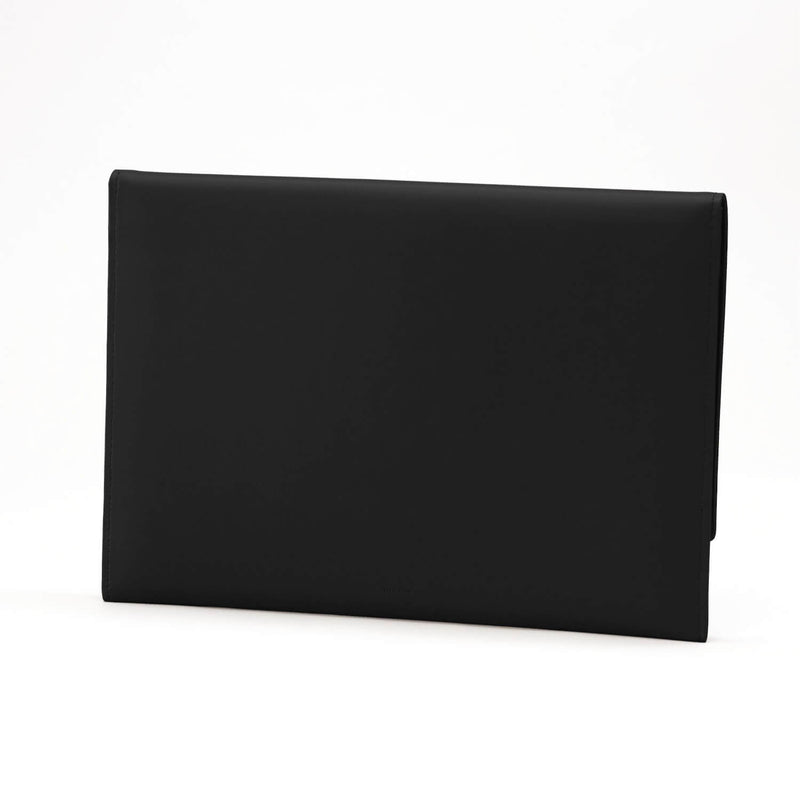 Laptop-Tasche CACHE mit Überschlag Schwarz