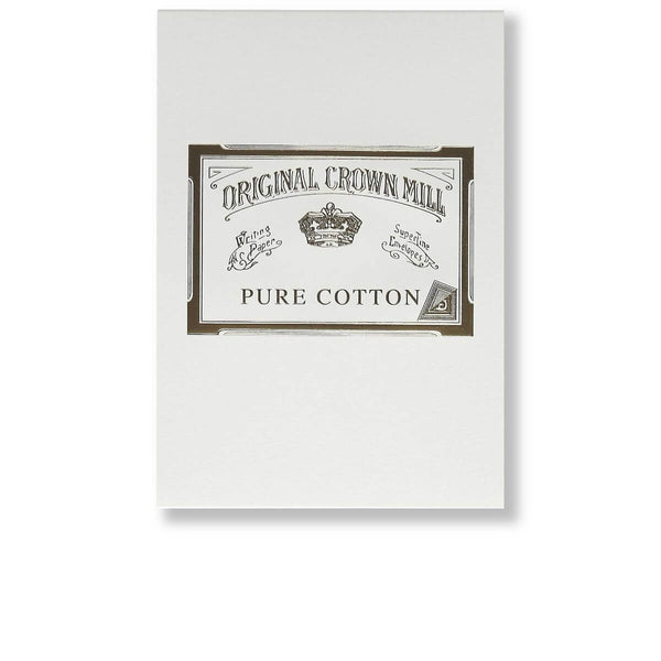 Korrespondenzblock A5 Cotton mit Wasserzeichen 50 Blatt blanko