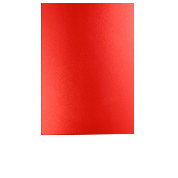 caran d'ache Notizbuch metallic rot liniert A5 colormat-x