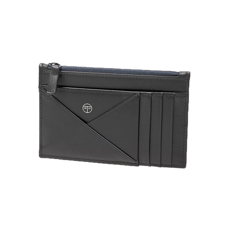 506288 Treuleben Kreditkartenetui Börse Caddy Large nero schwarz