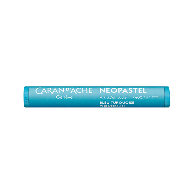 NEOPASTEL® Oelpastell Einzelblock rund türkisblau