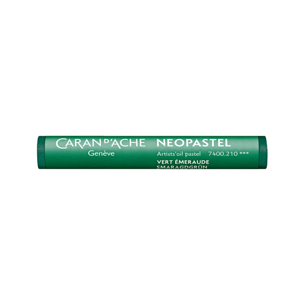 NEOPASTEL® Oelpastell Einzelblock rund smaragdgrün