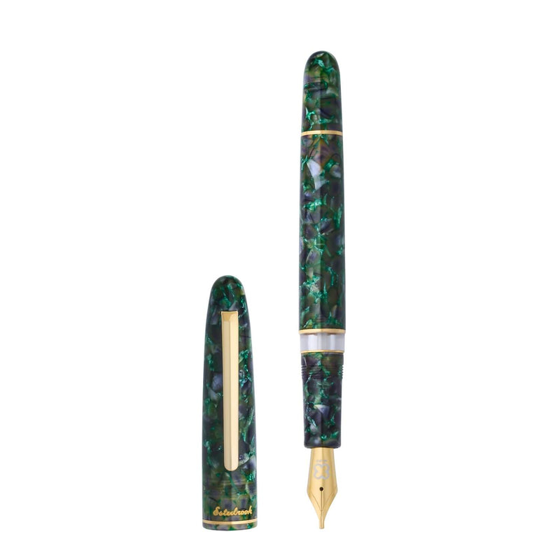 ESTIE JURASSIC Regular Size Golden Trim Füllfederhalter