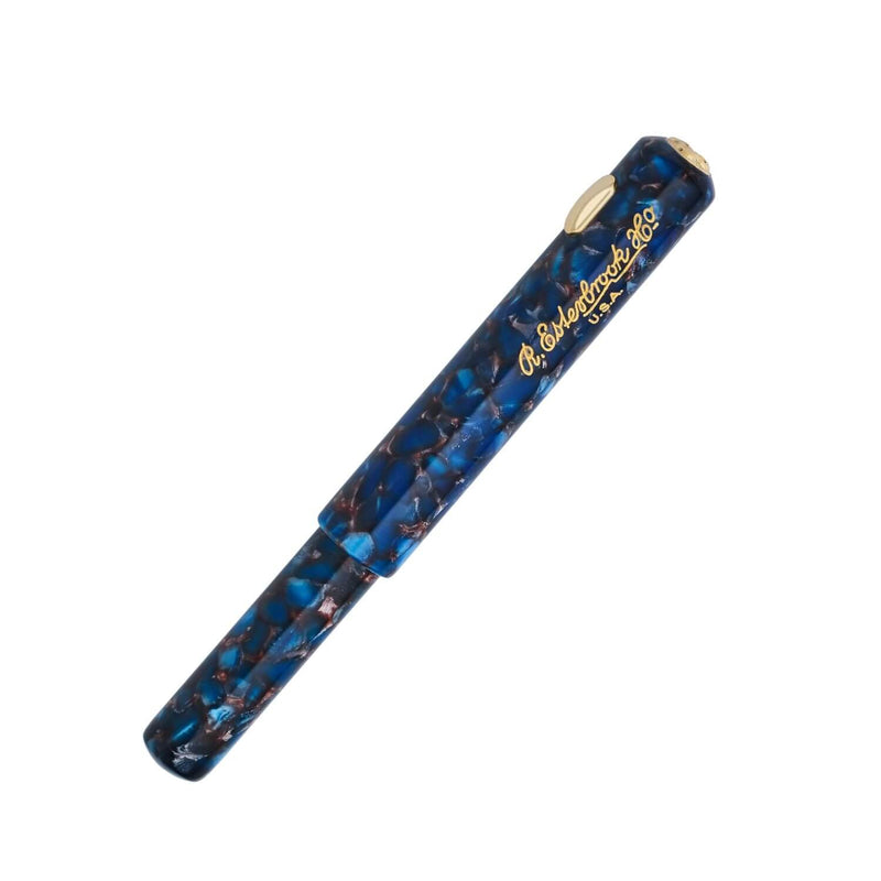 ESTERBROOK NIBLET NOUVEAU BLUE Golden Trim Füllfederhalter