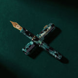 ESTERBROOK NIBLET EVERGREEN Golden Trim Füllfederhalter ltd. Edition
