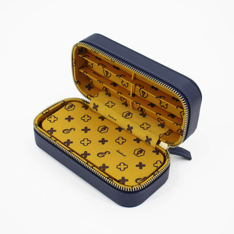 6er Lederetui NOOK Blue Dandelion/Gelb