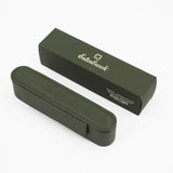 1er Lederetui NOOK Moos Grün/Bordeaux