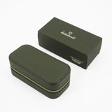 6er Lederetui NOOK Moos Grün/Bordeaux