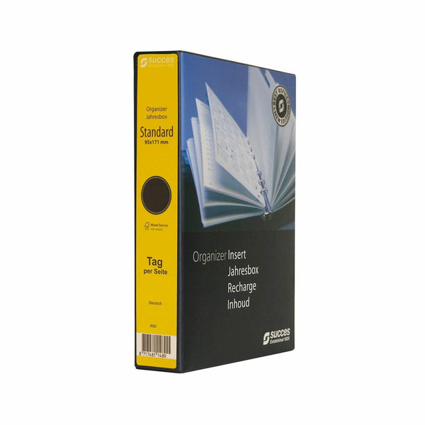 2026 Standard Organizer Jahresbox 1 Tag/1 Seite Weiß Deutsch