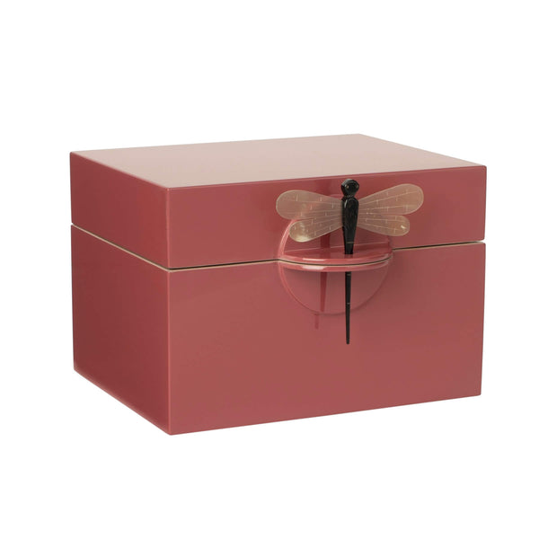 Libellen-Box B warm red