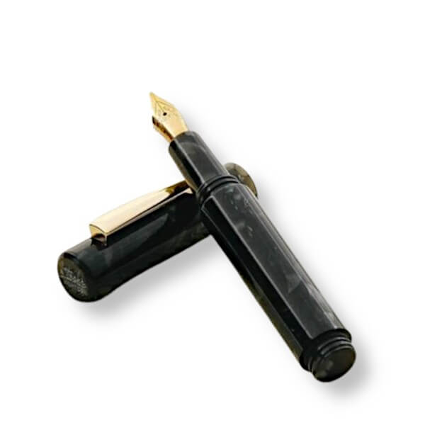 Füllfederhalter MARBLED BABY marmoriert schwarz