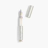 POCKETMASTER  Silber Hammerschlag "THE NINE 2026" Taschenfüllfederhalter ltd. Edition