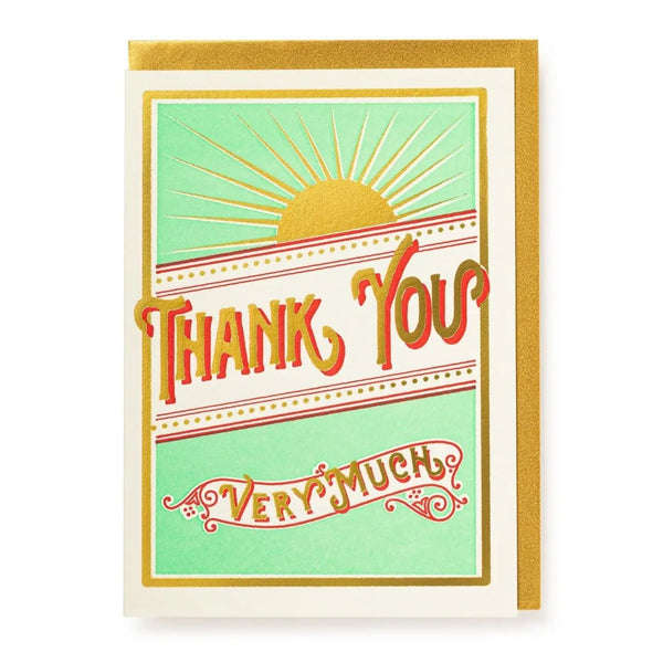 THANK YOU... 12.5x16.5cm mit Kuvert