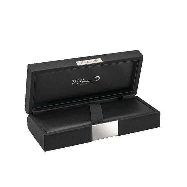 LIBERTY Füllfederhalter mit Nadelstreifen-Dekor schwarz Goldfeder