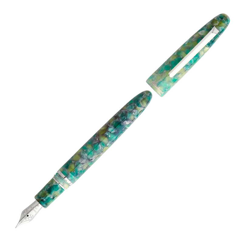 ESG836_ESTERBROOK_ESTIE_Sea_Glass_Palladium_trim_FH_mit_Kappe_open_diagonal_VS01_2500x2500